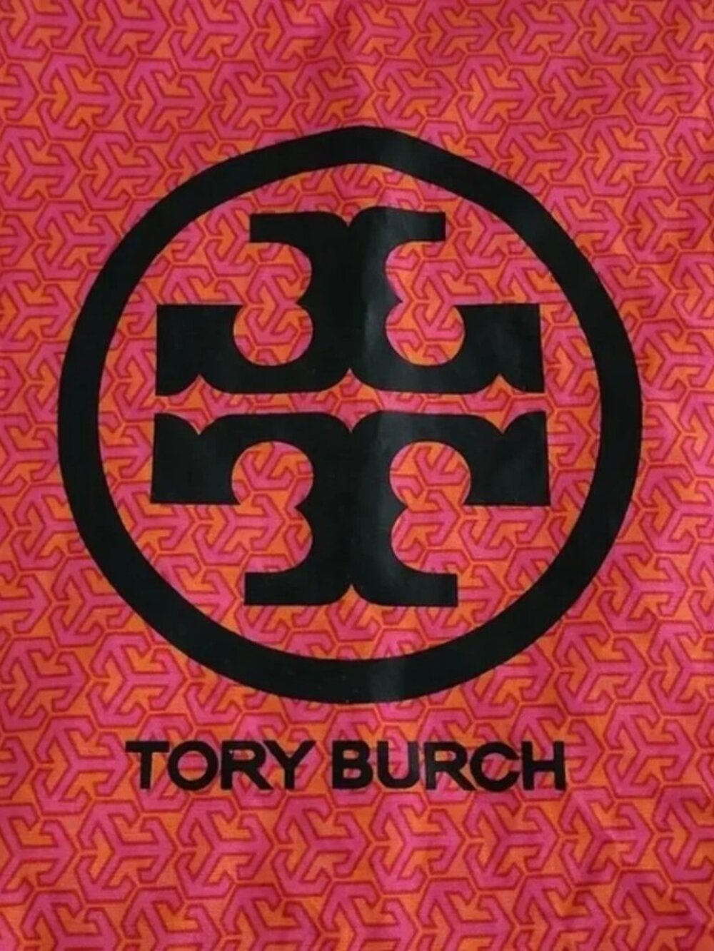 Tory Burch Oversized Dust Bag 22x23 LG. Logo Storage Bag Boots/Bags/Duffles EUC